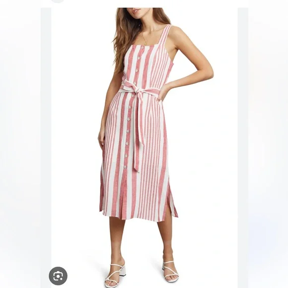 Rails Clement MIDI Sheath Dress- Montreal Stripe- M- excellent condition! - Picture 2 of 7